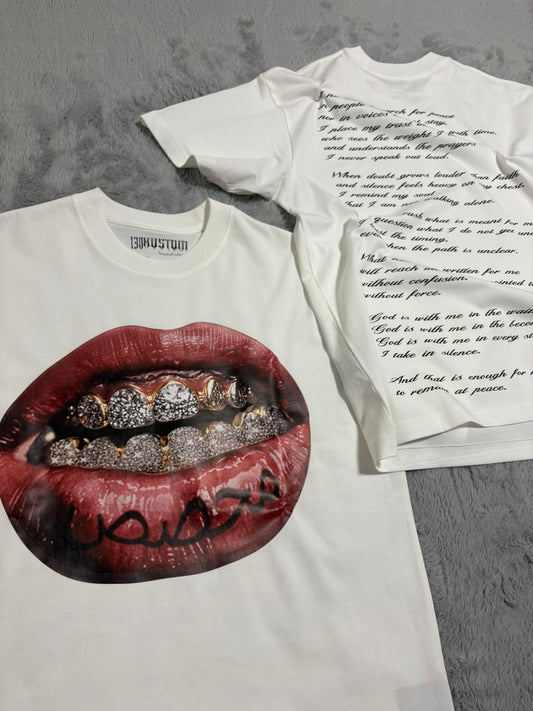 CAMISETA LIPS GRILLZ